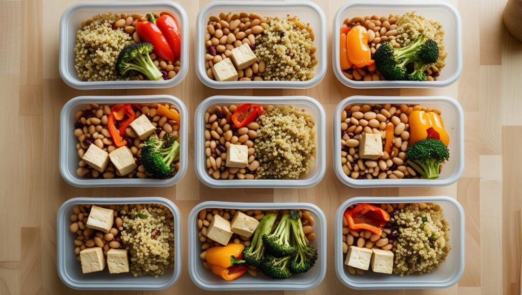 prep tips for a 7 days vegetarianvegan meal plan
